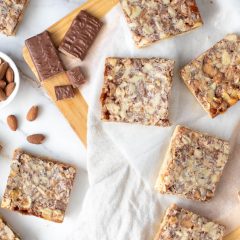 Almond Toffee Bars