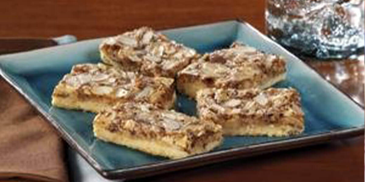 Almond Toffee Bars Recipe