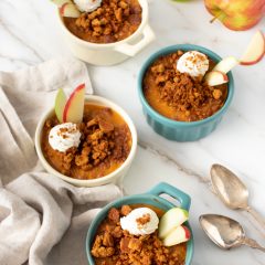 Apple Pumpkin Pie Cups