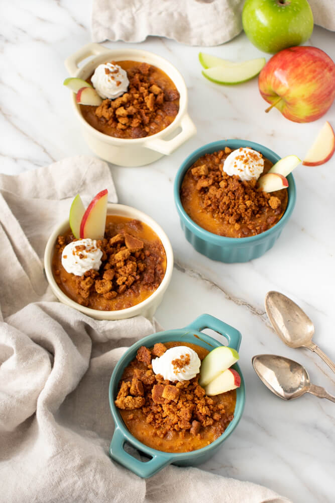 Apple Pumpkin Pie Cups