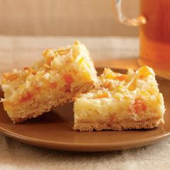 Apricot Coconut Cookie Bars