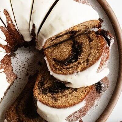 Autumnal Swirl Bundt Cake