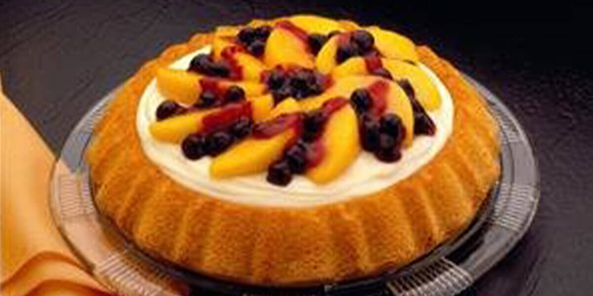 Blueberry and Peach Shortcake recipe