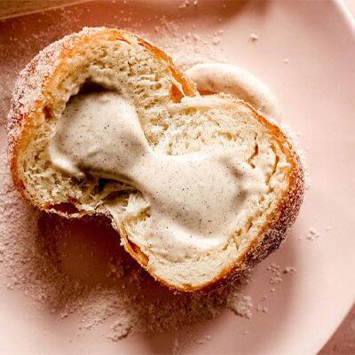 Brown Butter Donuts With Spiced Vanilla Filling