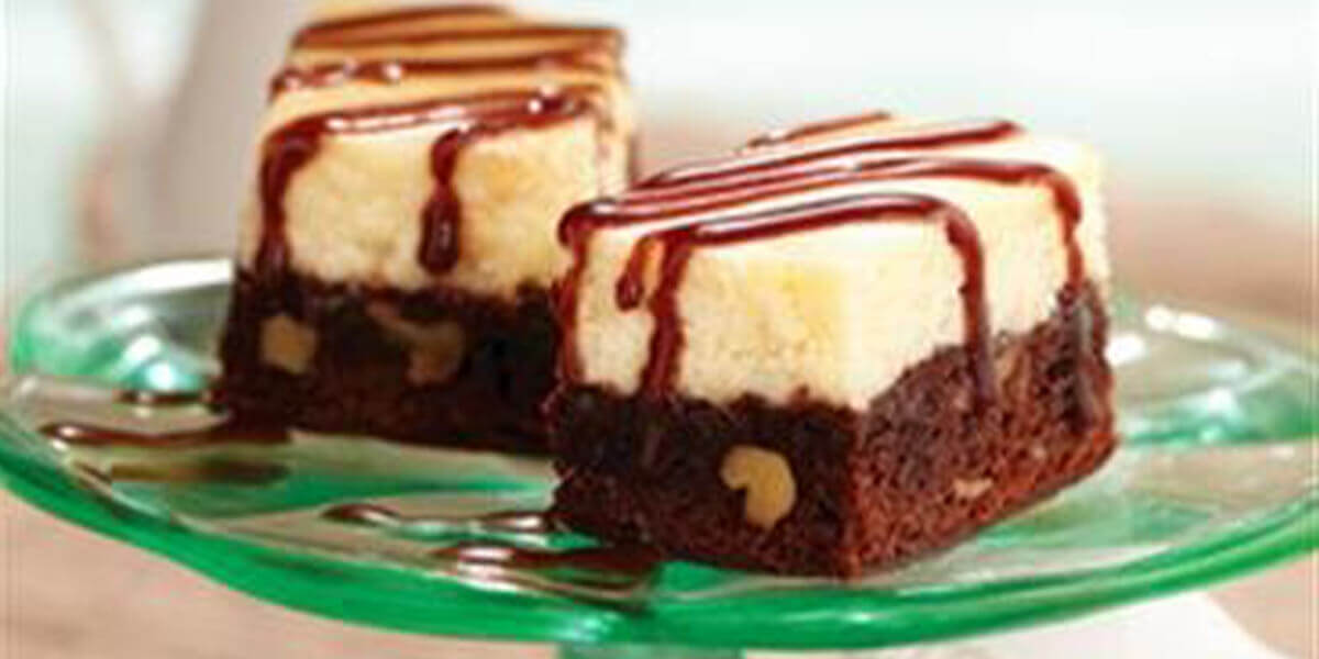 Brownie Cheesecake Bars recipe