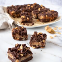 Buckeye Cookie Bars