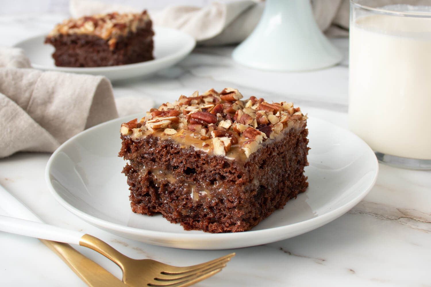 Caramel Fudge Cake