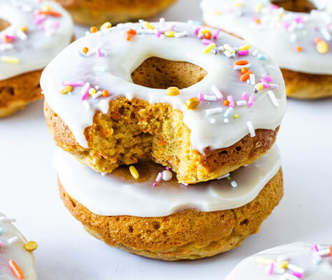 Carrot Cake Donuts