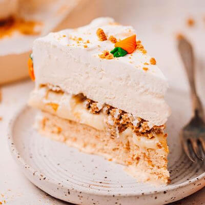 Carrot Cake Ice Cream Cake