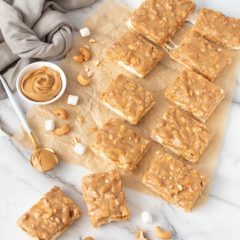 Cashew Peanut Butter bars