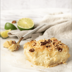 Celebration Lime Cheesecake Bars