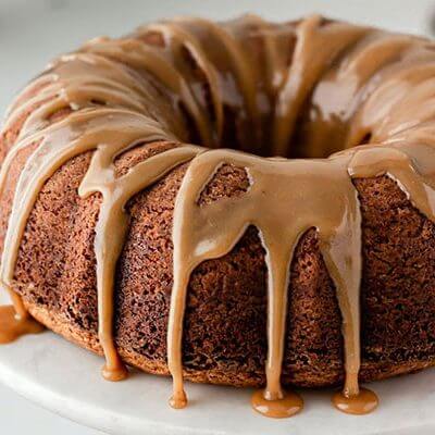 Chai Cinnamon Swirl Bundt Cake