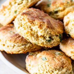 Cheddar Scallion Biscuits