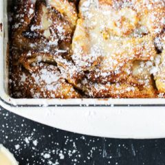 Cinnamon Croissant French Toast Bake