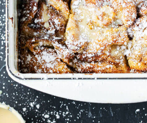 Cinnamon Croissant French Toast Bake