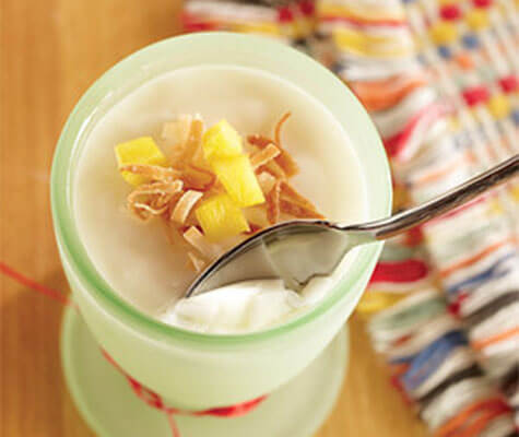 Coconut Pudding with MangoSave IconSave IconSave IconPrint IconShare IconSave IconPrint IconShare IconSave IconSave Icon-image