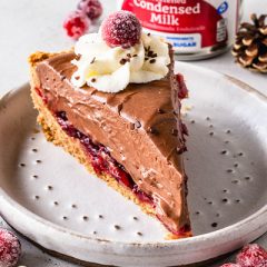 Cranberry Chocolate Pie