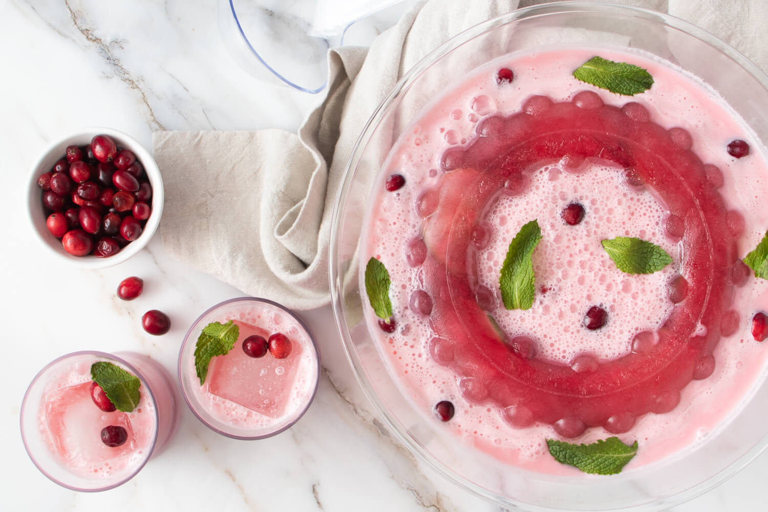 Cranberry Cream Punch