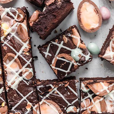 Creme Egg Brownies