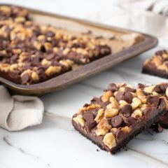 Double Chocolate Cookie Bars