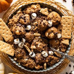 Edible Pumpkin Cookie Dough