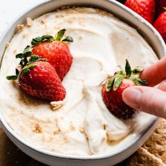 Four ingredient Cheesecake Dip