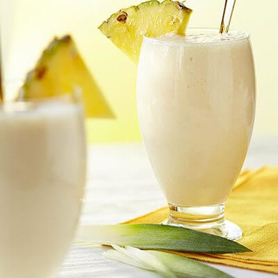 Fresh Tropical Pineapple Smoothie
