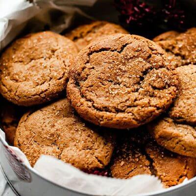 Ginger Molasses Cookies