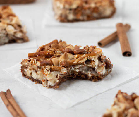 Gingersnap Magic Cookie Bars