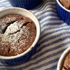 Individual Chocolate Souffles