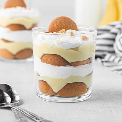 Mini Banana Pudding Cups