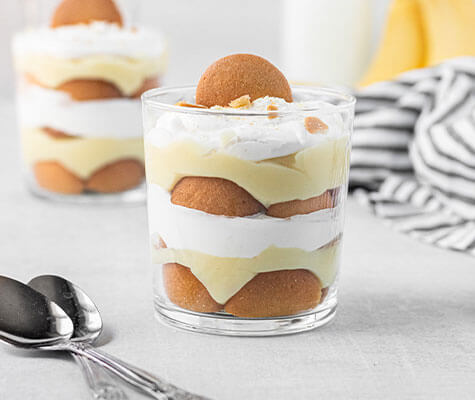 Mini Banana Pudding Cups