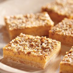 Pumpkin Cheesecake Bars