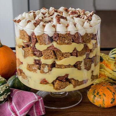 Pumpkin Pecan Trifle