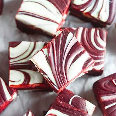 Red Velvet Fudge