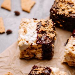 Smores Crispy Rice Treats