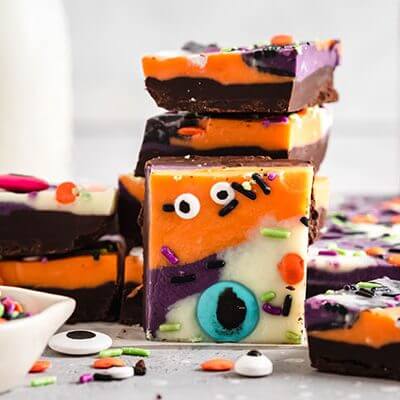 Spooky Halloween Fudge