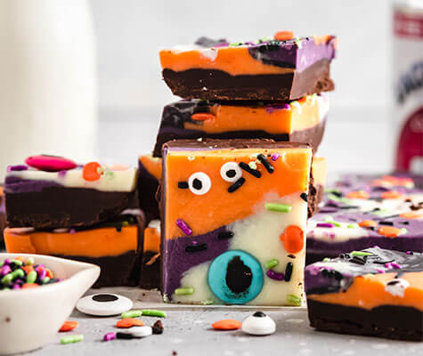 Spooky Halloween Fudge