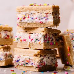 Sugar Cookie Funfetti Ice Cream Sandwiches