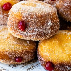 Sweetened Condensed Milk Donuts