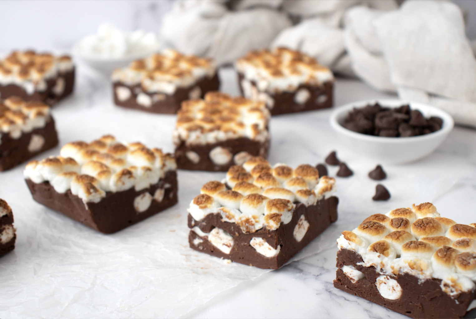 Toasted Marshmallow Fudge