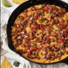 Cheesy Chorizo Queso Dip