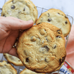 Eggless Chocolate Chip Cookies