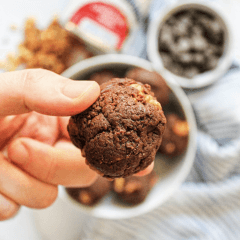 No Bake Brownie Balls