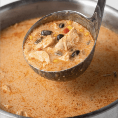 Creamy Santa Fe Chicken Soup