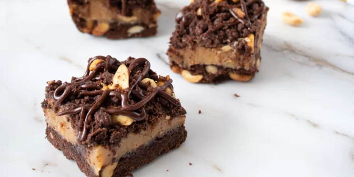 Buckeye Cookie Bars