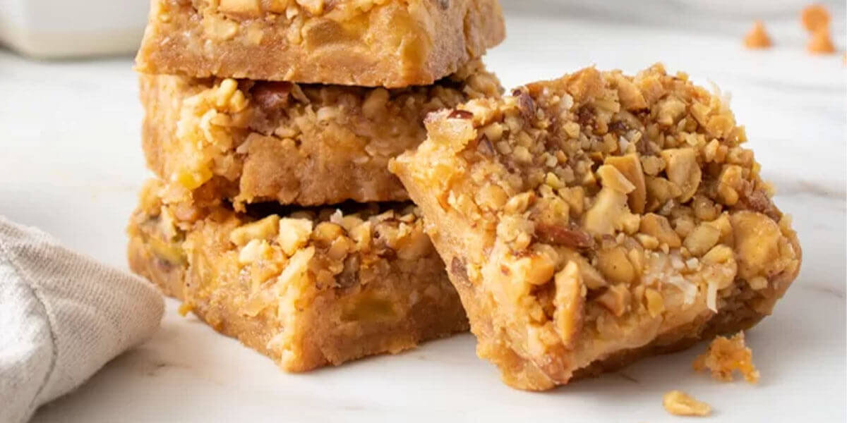 Butterscotch Apple Squares