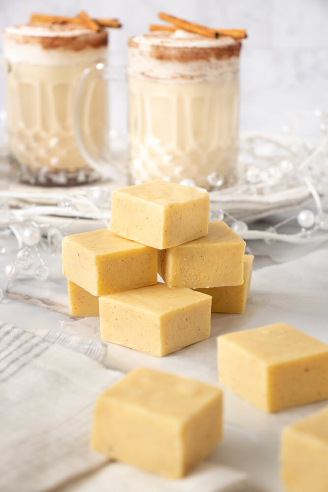 Eggnog Fudge Recipe