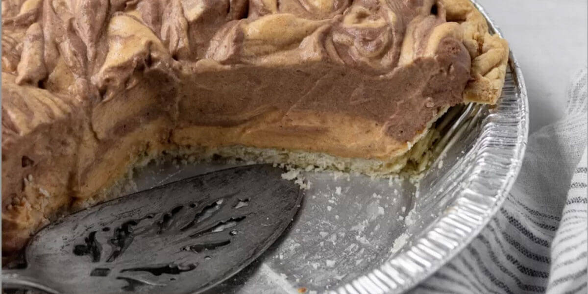 Pumpkin Choclate Mousee Pie