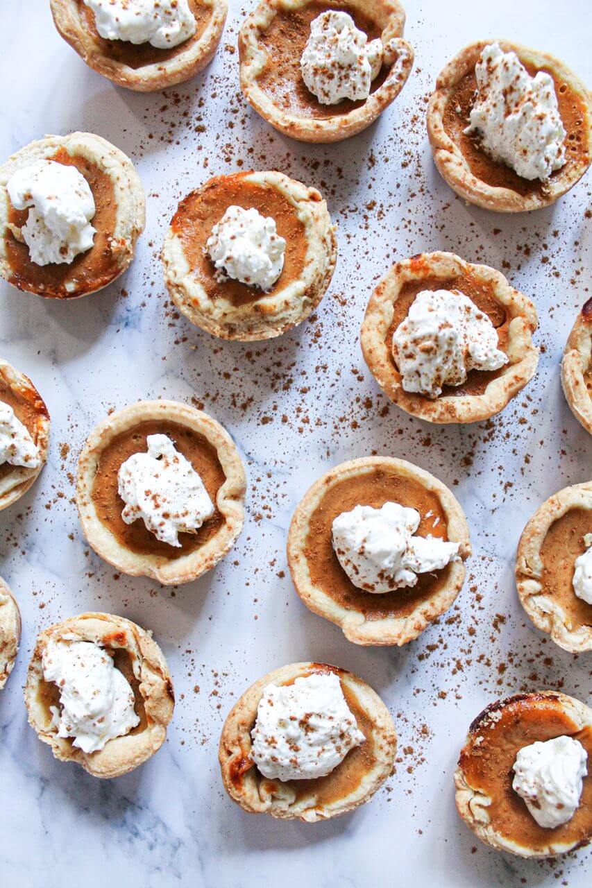 Easy individual pumpkin pies recipe